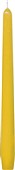 Svíčka kónická 24,5 cm žlutá